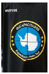 Camiseta, expedicion Polo Sur