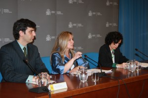Rueda de prensa de la presentación de la Encuesta Escolar sobre drogas, 2008